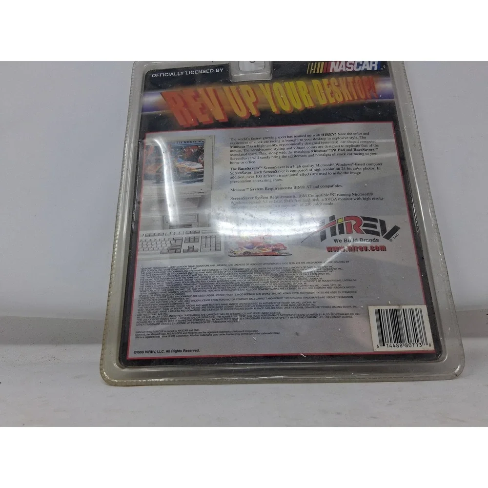 NASCAR Dale Earnhardt Jr Mouscar Racing Mouse nd Mouse Pad Set ACDelco 3 1999. M
